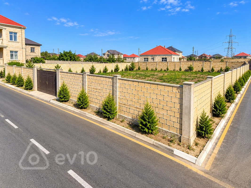 Torpaq sahəsi, 9 sot, Huseyn Cavid — Bakı