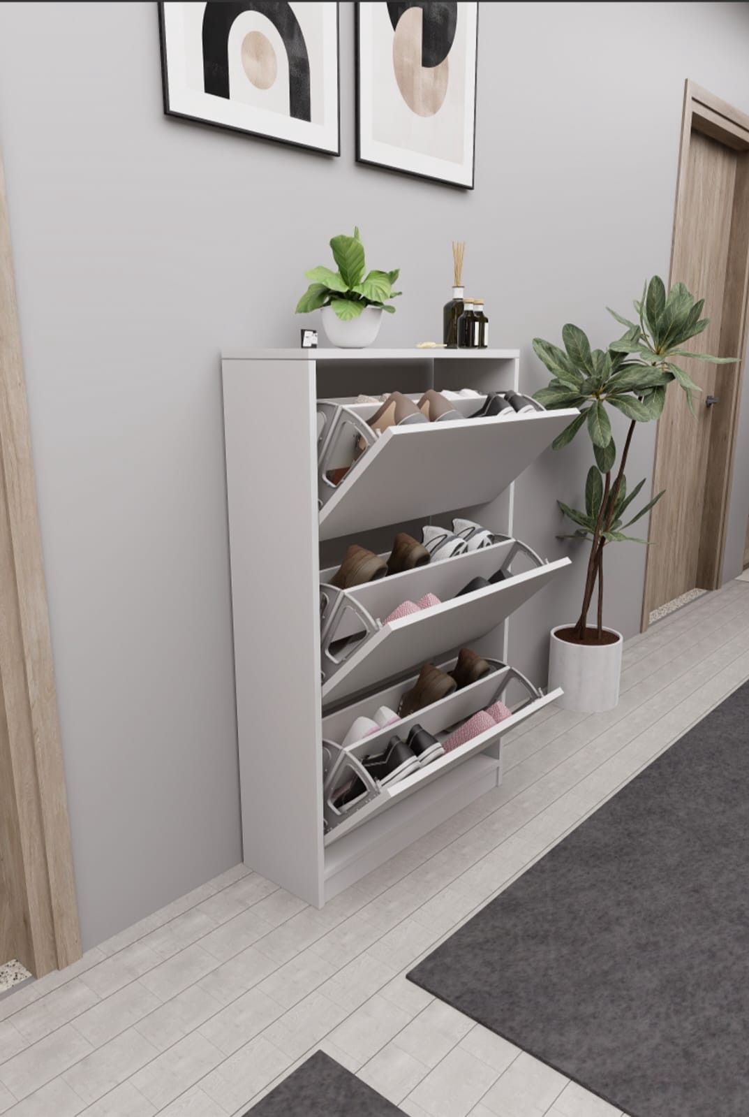 Ayaqqabı üçün tumba 13900603, Ldsp, 30x140x73 sm — Mallar, Bakı (2)