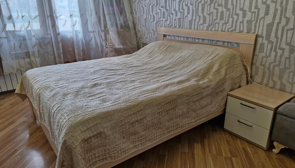 İkinəfərlik çarpayı, Dolab, Komod, 2 tumba, Rusiya, İşlənmiş — Yataq otağı mobilya dəstləri, Bakı (3)