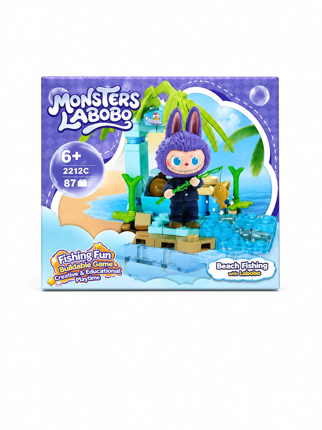 Blok konstruktoru Monsters Labobo, 6+ yaş, 87 element — Mallar, Bakı