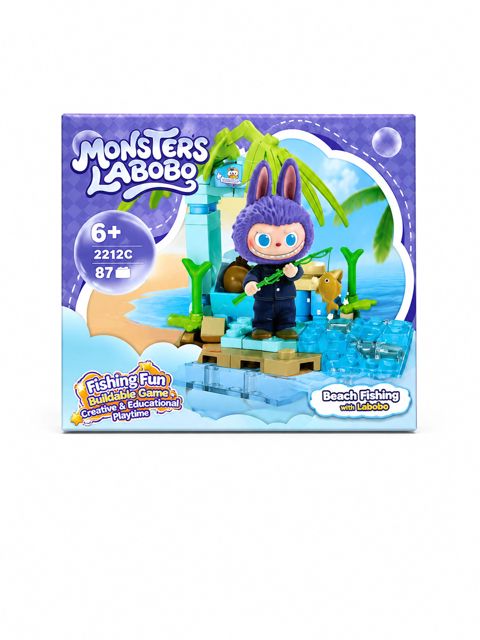 Blok konstruktoru Monsters Labobo, 6+ yaş, 87 element — Bakı