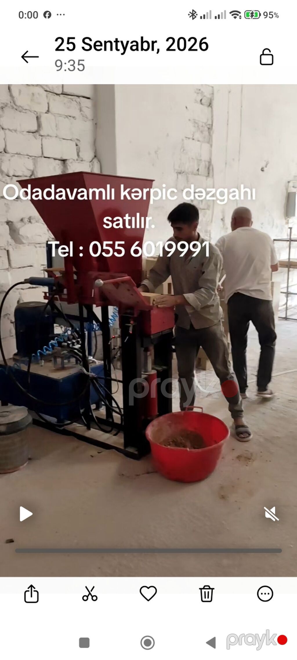 Məhsul: Manqal üçün odadavamlı kərpic və istehsal dəzgahı — Stanoklar, Digah (2)
