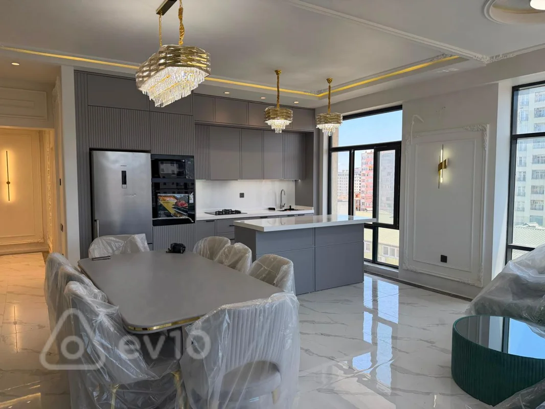4 otaqlı mənzil, 120 m², Səməd Vurğun küçəsi — kirayə — Mənzil, Bakı (4)