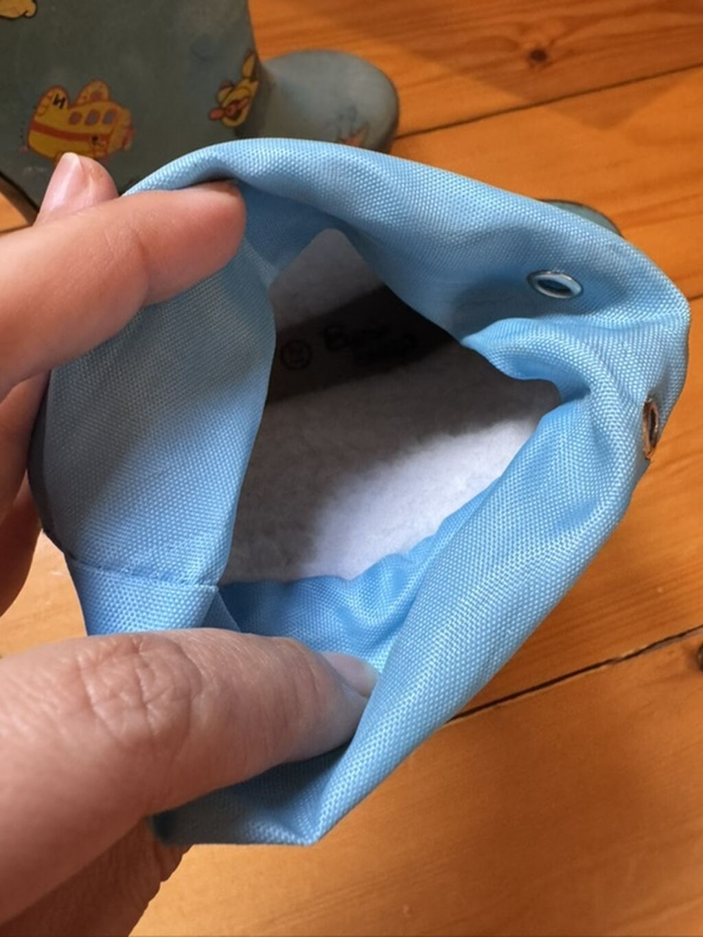 Uşaq rezin çəkmələri yagiw ucun - Rəng: açıq mavi - Material: suya — Uşaq ayakkabısı, Bakı (2)