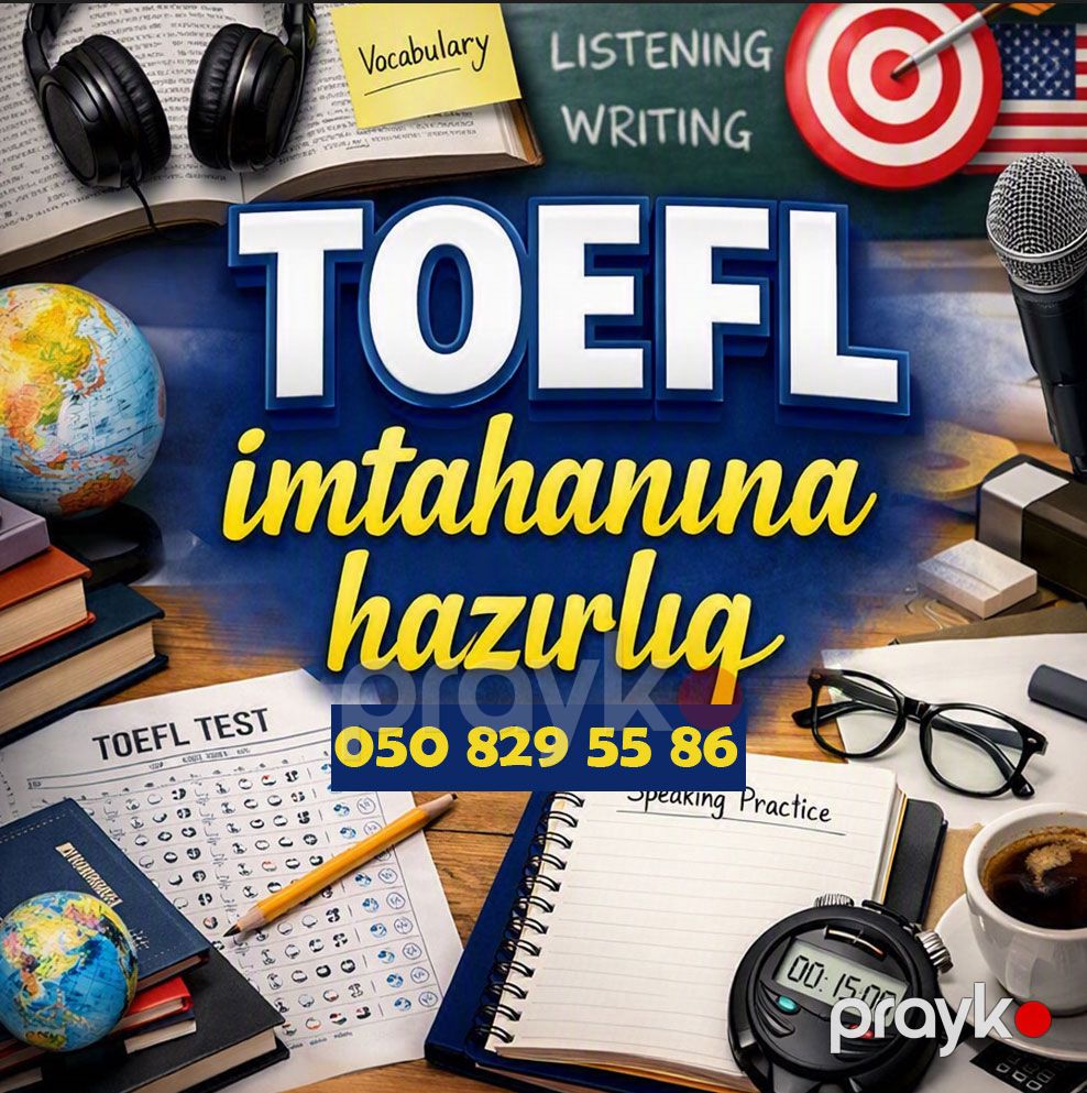 Toefl İmtahanlarına Hazırlıq — İmtahanlara hazırlıq, Bakı (2)