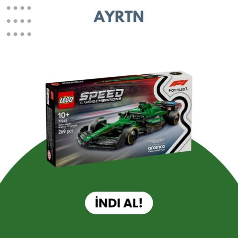 Lego Speed Champions Aston Martin Aramco F1 AMR24 (77245) — Bakı