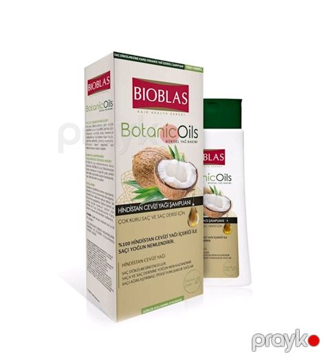 Şampun Bioblas Botanic Oils Çox Quru Saçlar üçün Kokos Yağı, 360 ml — Bakı