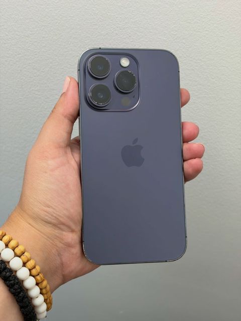 IPhone 14 Pro, 256 GB, Deep Purple, Zəmanət, Kredit, Simsiz şarj — Bakı