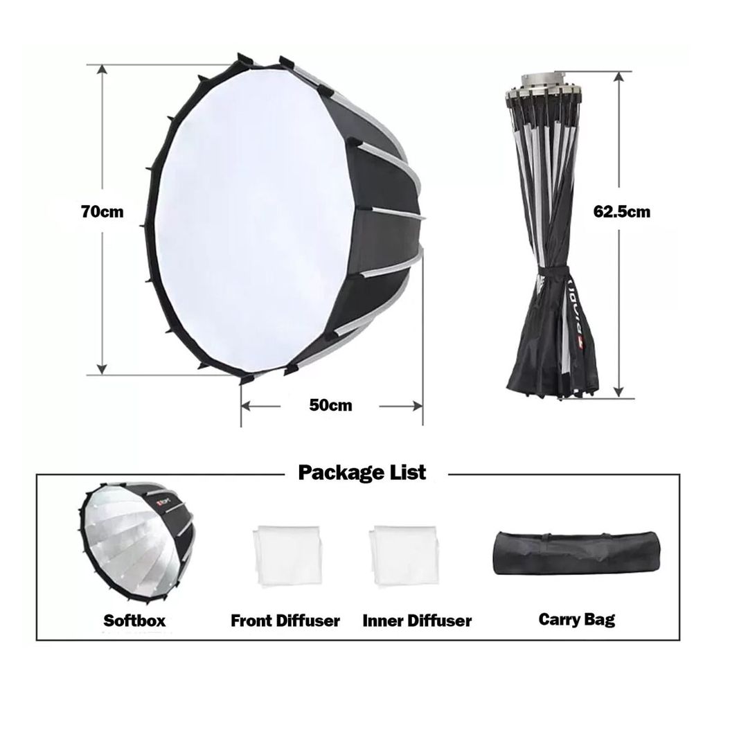 Softbox "Triopo KP2 - 70" — Foto və video texnikası, Bakı (6)
