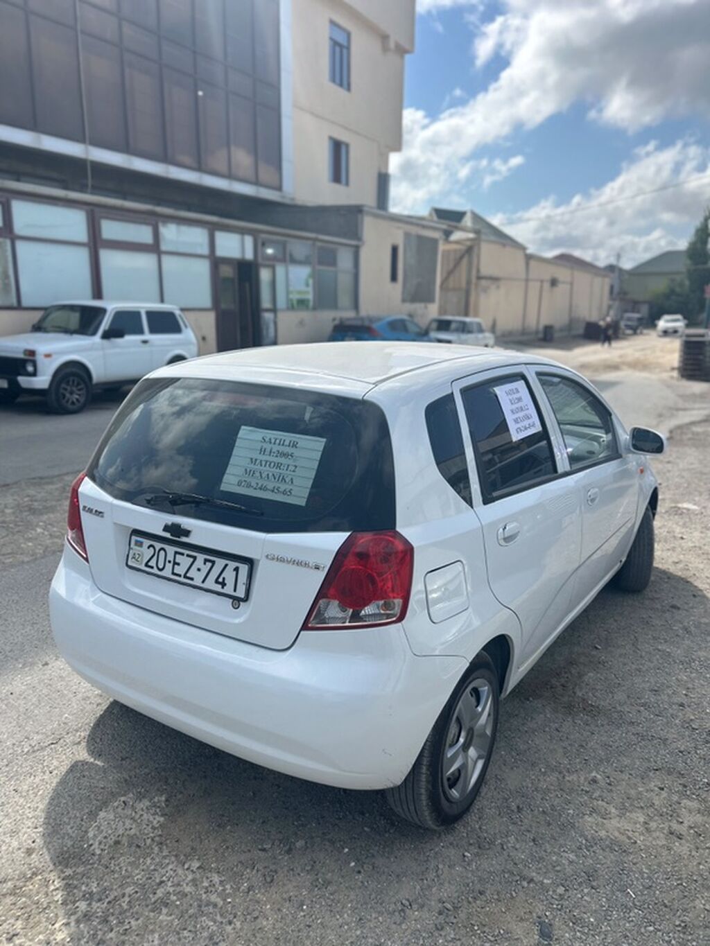 Chevrolet 1.2 l 2005 il Hetçbek 20-EZ-741 — Avtomobillər, Digah (2)