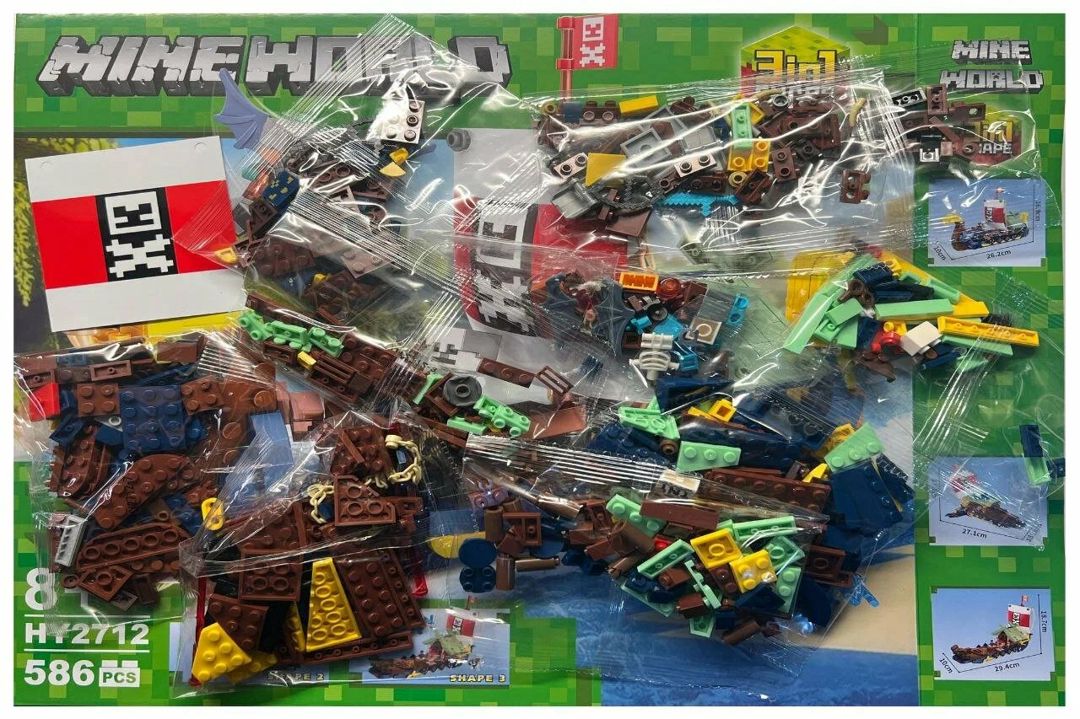 Konstruktor Mine World HY2712, 546 element — Mallar, Bakı (3)