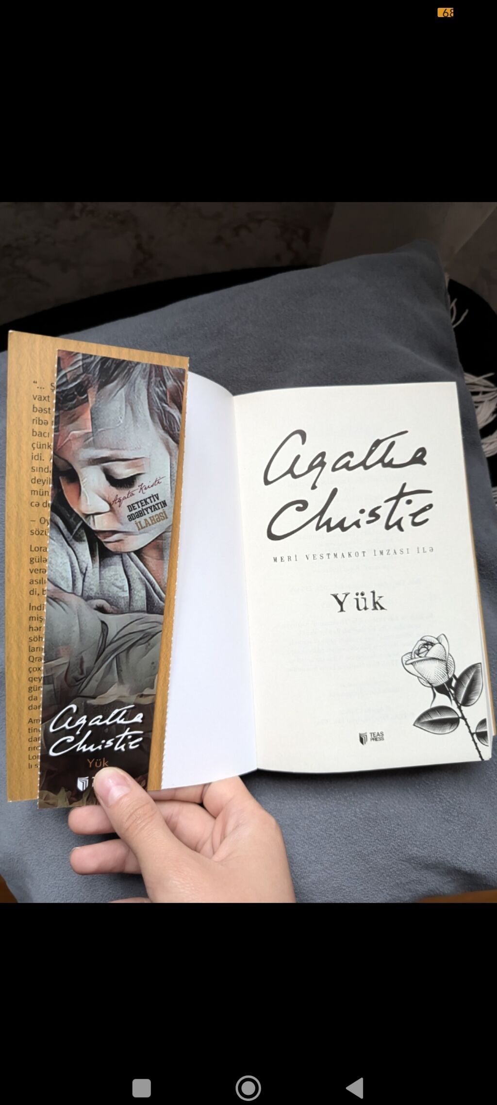 Bədii ədəbiyyat Məhsul: Kitab – Agatha Christie (Meri Vestmakot — Kitablar, Bakı (2)