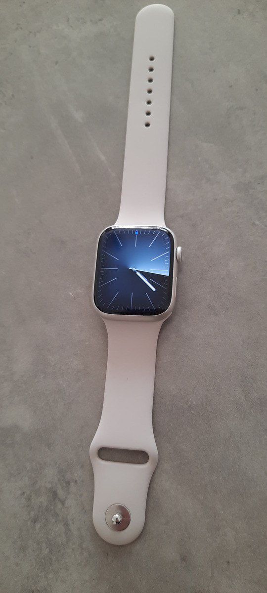 Apple Watch Series 8 Aluminum Starlight 45mm — Ağıllı saatlar və biləkliklər, Bakı (4)