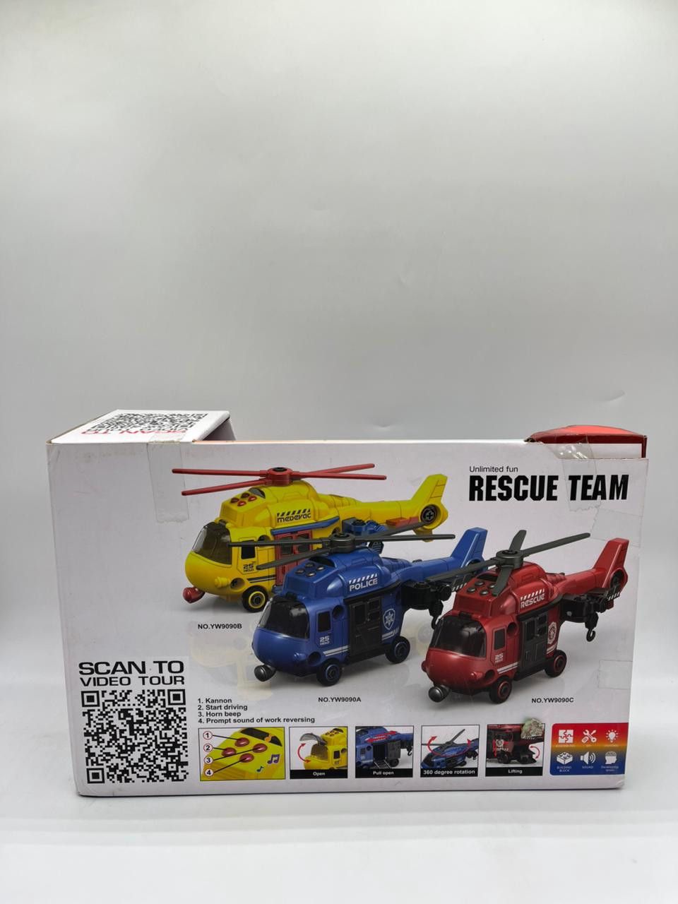 Blok konstruktorları helikopter P50, plastik, mavi — Mallar, Bakı (2)