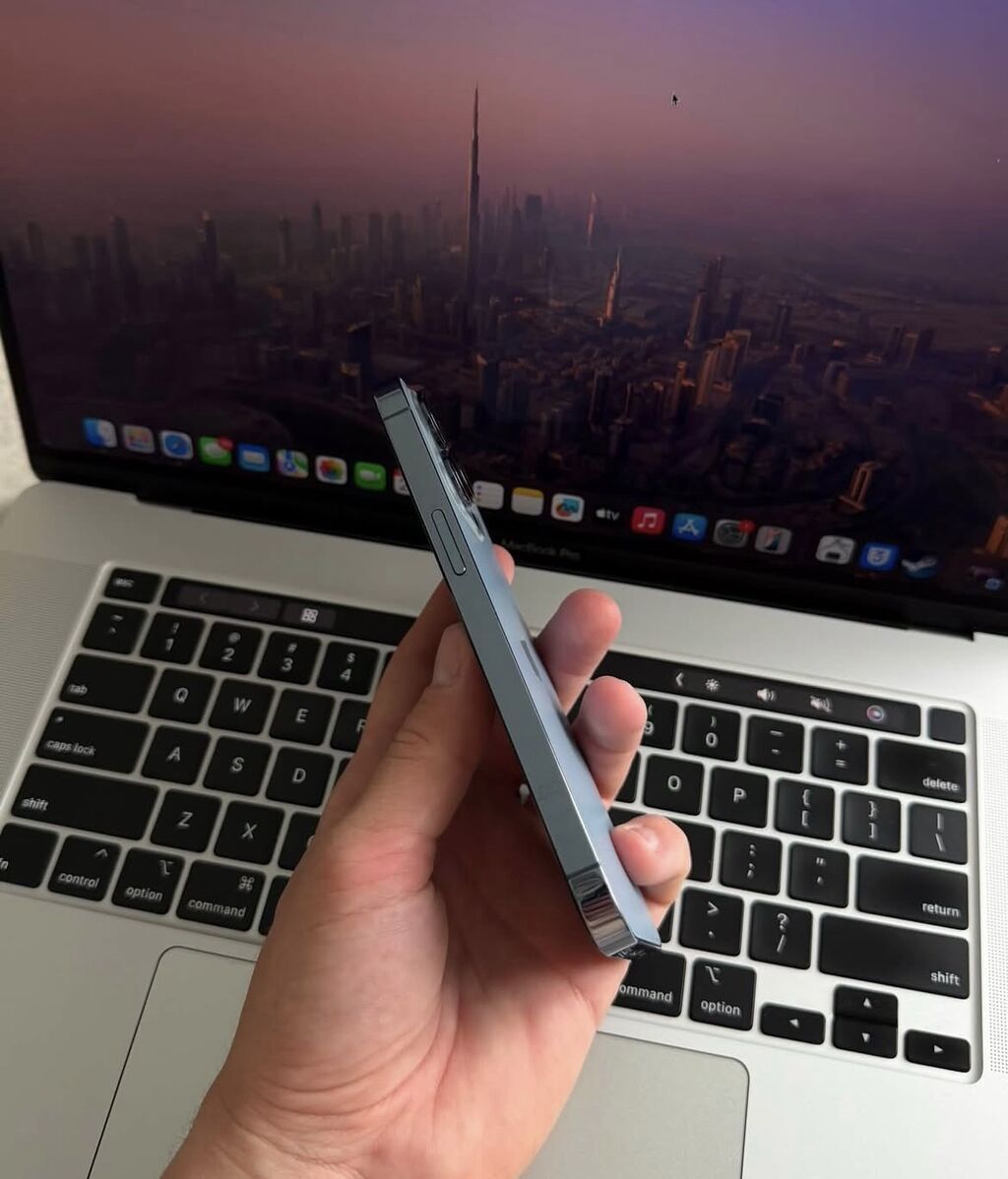 IPhone 13 Pro, 128 GB, Sierra Blue, Zəmanət, Simsiz şarj, Face ID — Apple iPhone, Bakı (6)