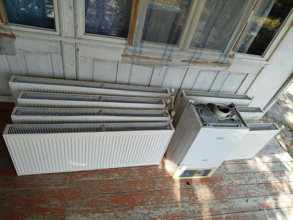 İşlənmiş Seksiyalı Radiator Ideal, Rayonlara çatdırılma, Ödənişli quraşdırma — Radiatorlar, Göyçay (2)