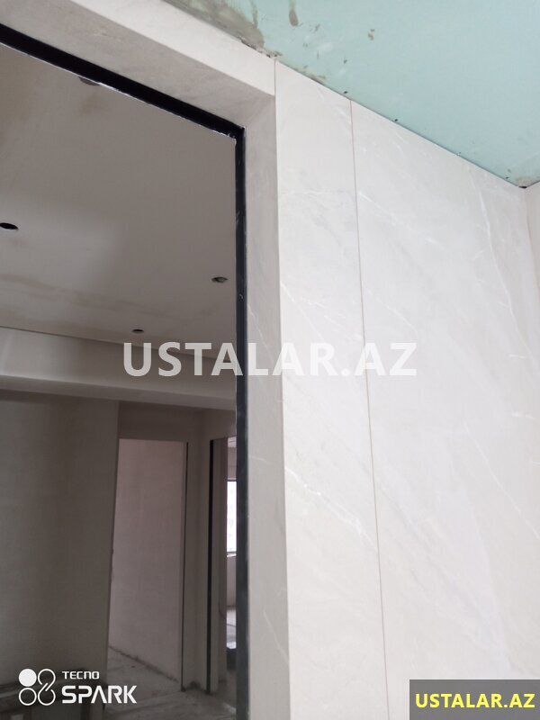 Kafel metlax ustasi — Plitə işləri, Bakı (10)