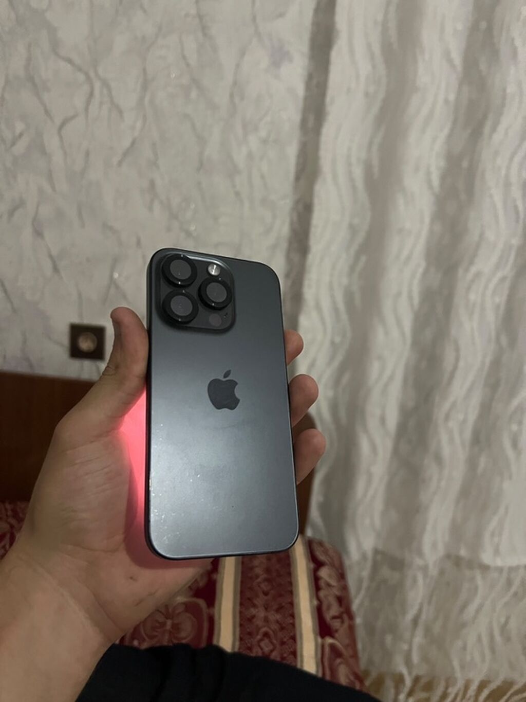 IPhone 15 Pro, Black Titanium, Face ID — Apple iPhone, Bakı (3)