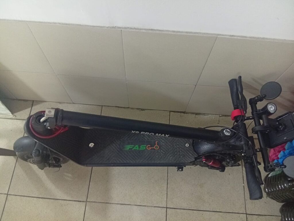 Elektrik skuter – FASGo X9 Pro Max uzerinde olan butun aksesuarlar — Skuterlər, Masazır (4)