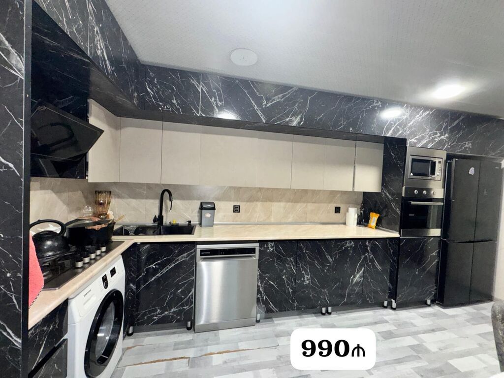 *990₼ mətbəx mebeli 1il deyil yığılıb* deyerinden ucuz satılır Qaz — Mətbəx mobilyası, Bakı