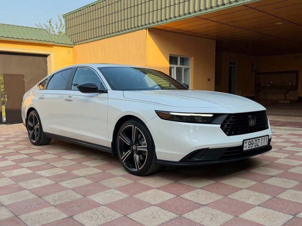 Honda Accord, 2.0 L, 16.6 kWh, 2024 il, 18 120 km 99-DZ-111 — Avtomobillər, Şəmkir (10)
