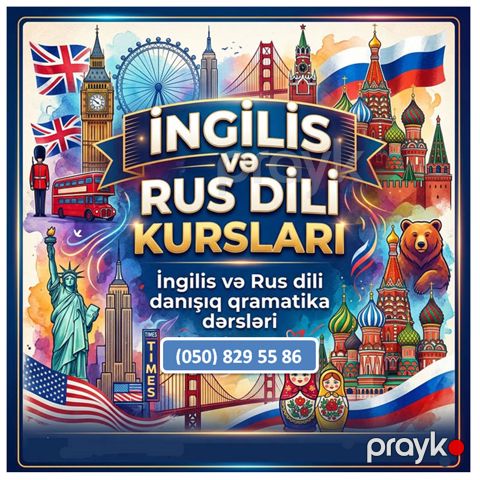 İngilis və Rusca Sərbəst Danışın — Bakı