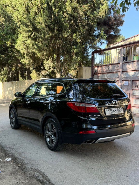 Hyundai Grand Santa Fe, 3.3 L, 2015 il, 190 200 km — Avtomobillər, Bakı (12)
