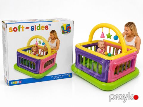 Uşaq şişmə oyun mərkəzi Intex Soft-Sides Playpen — Bakı