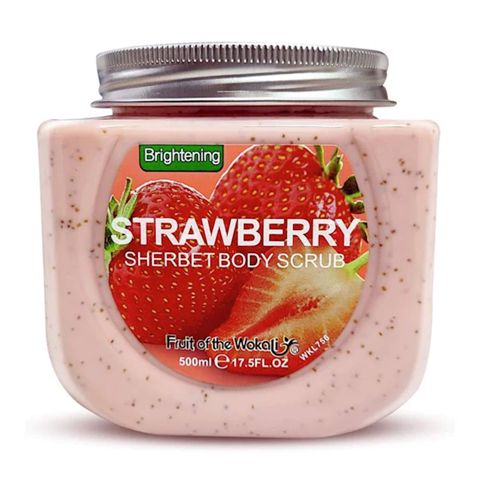 Bədən üçün skrab Wokali Strawberry Sherbet 500 ml — Bakı