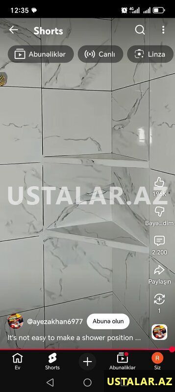 Kafel metlax ustasi — Plitə işləri, Bakı (5)