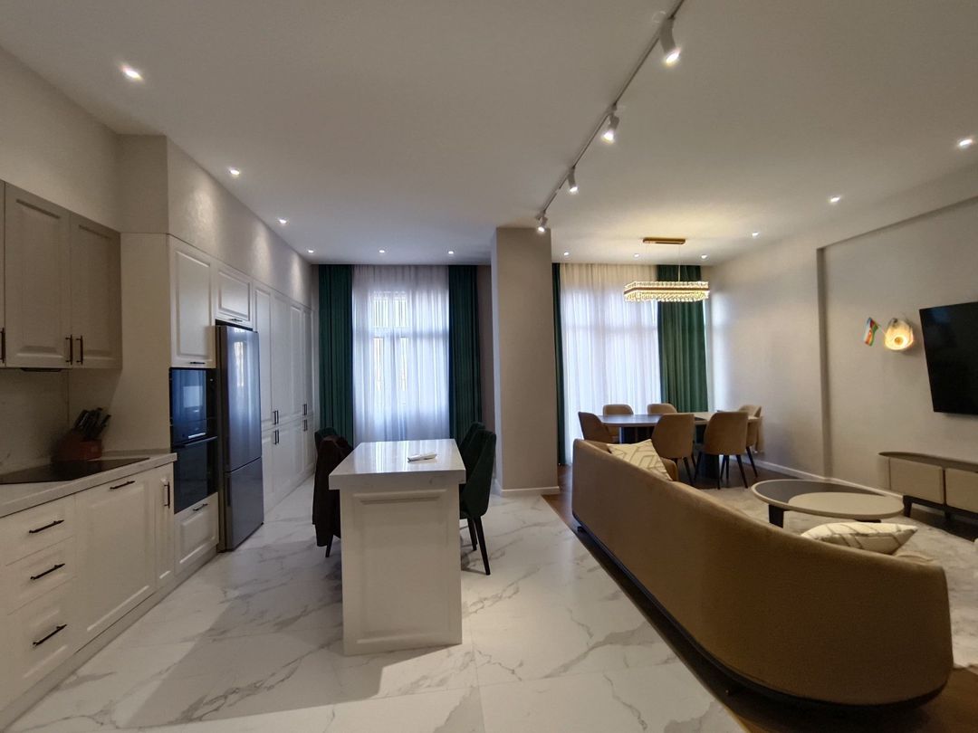 İcarəyə verilir 3 otaqlı yeni tikili 160 m² — Mənzil, Bakı (9)
