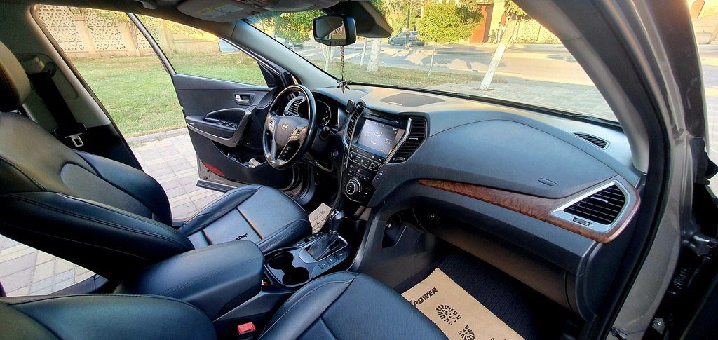 Hyundai Santa Fe, 2.0 L, 2017 il, 88 600 km 77-UX-920 — Avtomobillər, Bakı (9)