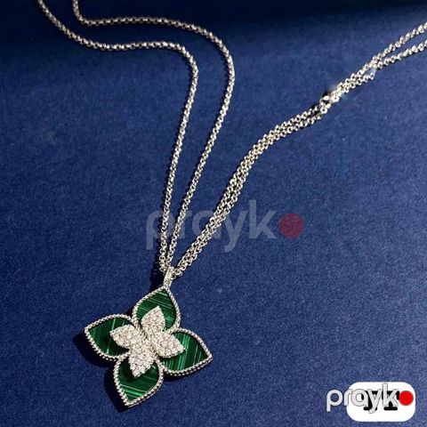 Кулон Clover Shine, сталь, серебристый — Bakı