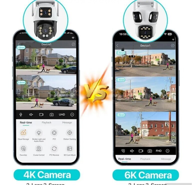 İCSee 12MP 3K IP Müşahidə Kamerası — Surveillance kameralar, Bakı (3)