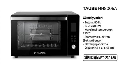 Mini soba Taube — Bakı