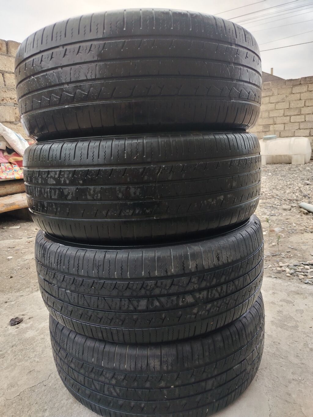 4 ədəd avtomobil şini - Ölçü: 235/60 R18 - Yük/sürət indeksi: 100H — Şinlər, Xaçmaz