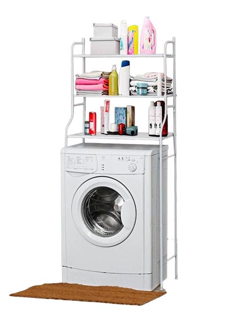 Rəf hamam otağı üçün BKS_SS7, paslanmayan polad, 35х62.5х157.5 sm — Bakı