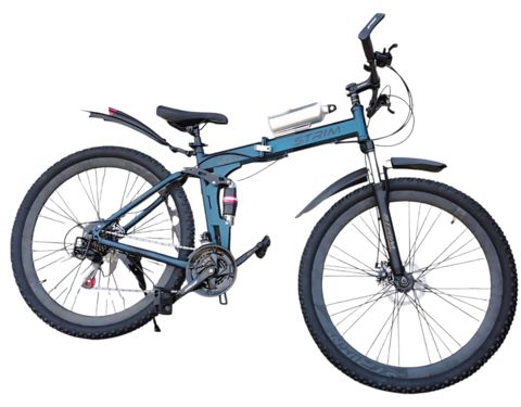 Qatlanan velosiped Strim 26KZ197, 26", Göy — Bakı