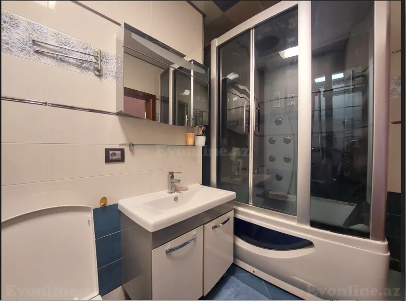 Kirayə verilir 3 otaqlı Mənzil Yeni tikili 135 m² Bakı, Yasamal r., İnşaatçılar m., Yasamal — Mənzil, Bakı (8)