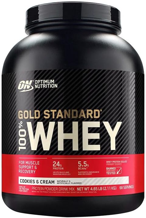 Protein No Brand Gold Standard 100 Whey - Cookies and Cream, 2.11 kq — Bakı