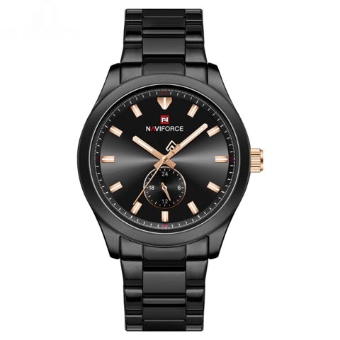 Kişi qol saatı NaviForce NF9231 Black — Bakı