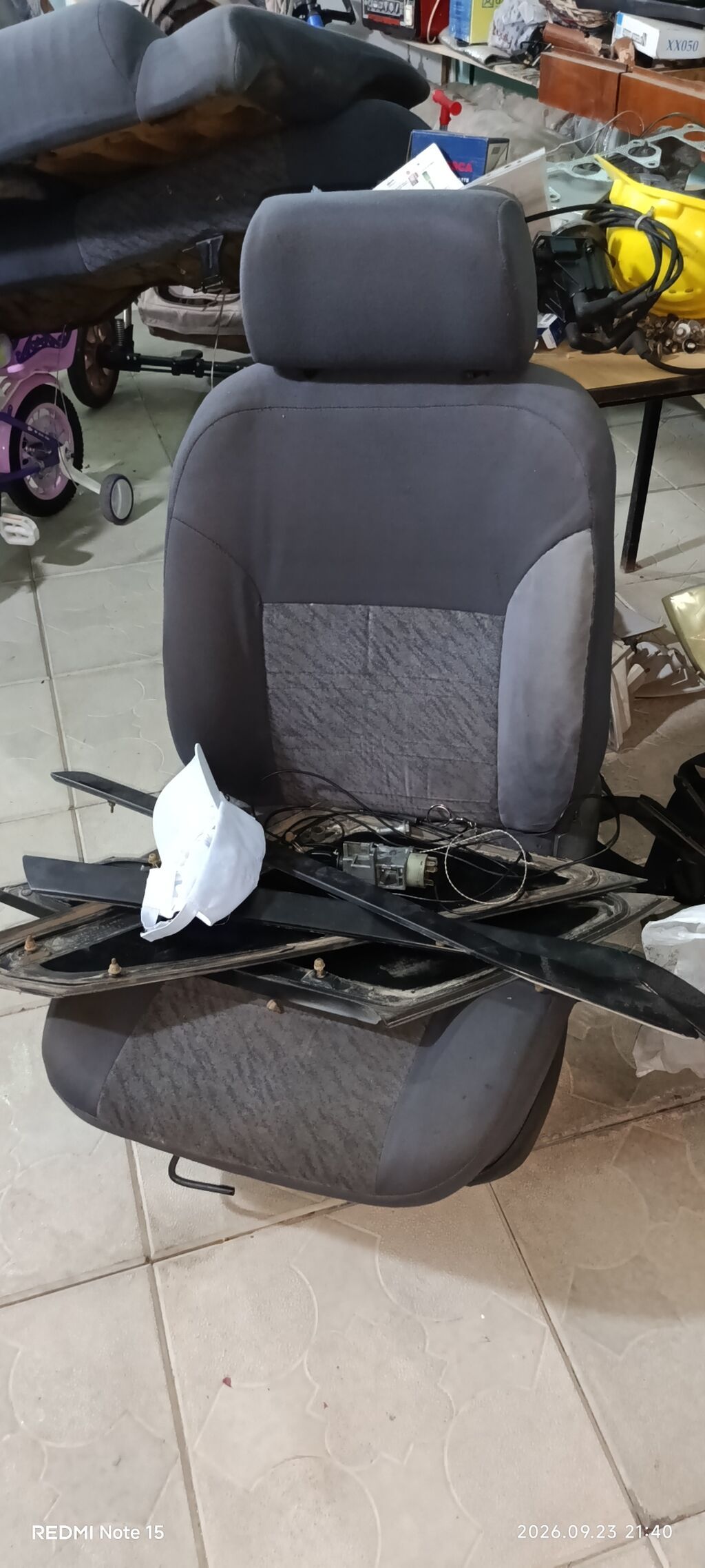 Məhsul: Avtomobil oturacaqları dəsti Daewoo Espero oturacaqları — Salon detalları, Sumqayıt (4)
