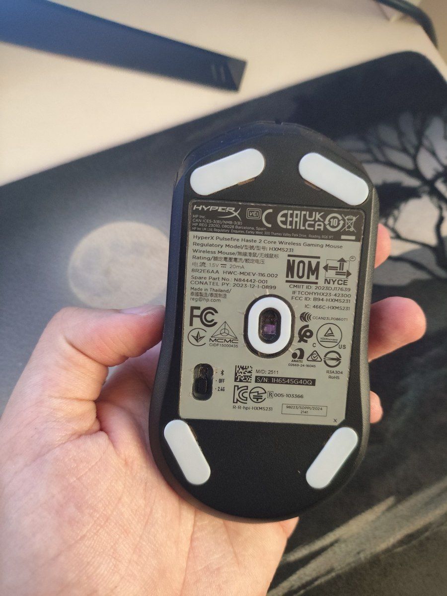 Gaming mouse HyperX pulsefire haste 2 core — Periferik cihazlar, Sumqayıt (3)