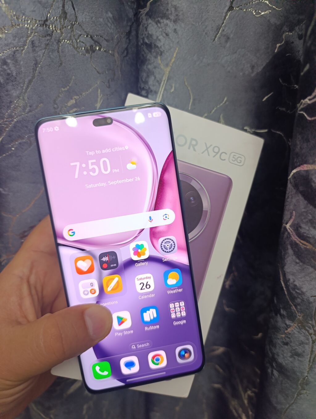 Honor X9c, 256 GB, rəng - Mavi, Sənədlərlə — Honor, Digah (2)