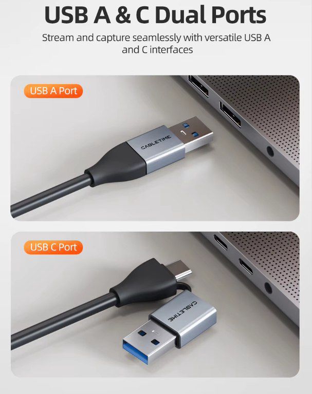 Video Capture Card 4K HDMI — Periferik cihazlar, Bakı (10)
