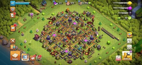 Clash of Clans hesabı – orta səviyyəli inkişaf etmiş kənd və tikililər — Repair and Construction — Other
