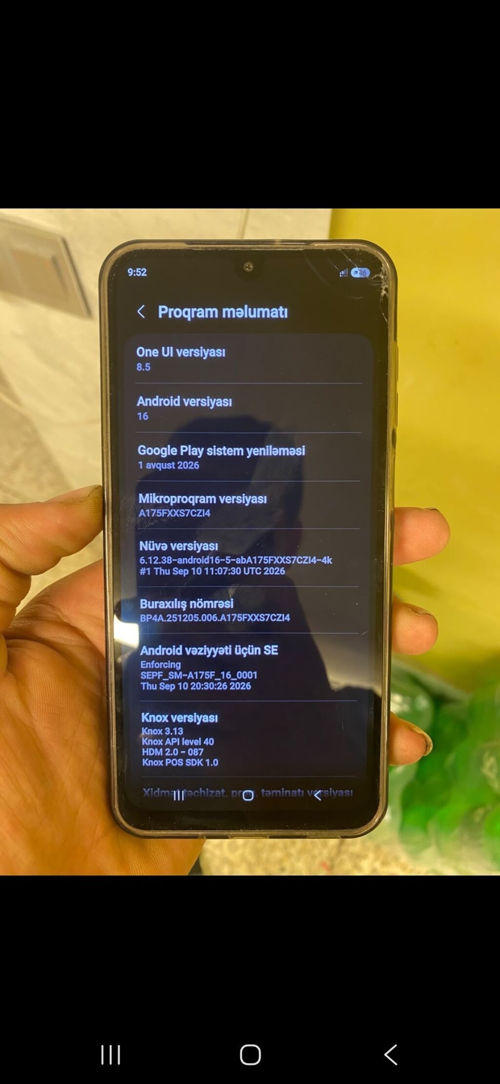 Samsung Galaxy A17, 128 GB, rəng - Qara, İki sim kartlı — Samsung, Bakı (4)