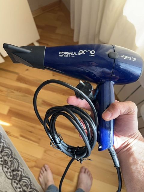 Formula 9000 saç quruducu – Techno Dry (Made in Italy) Xüsusiyyətlər — Masazır