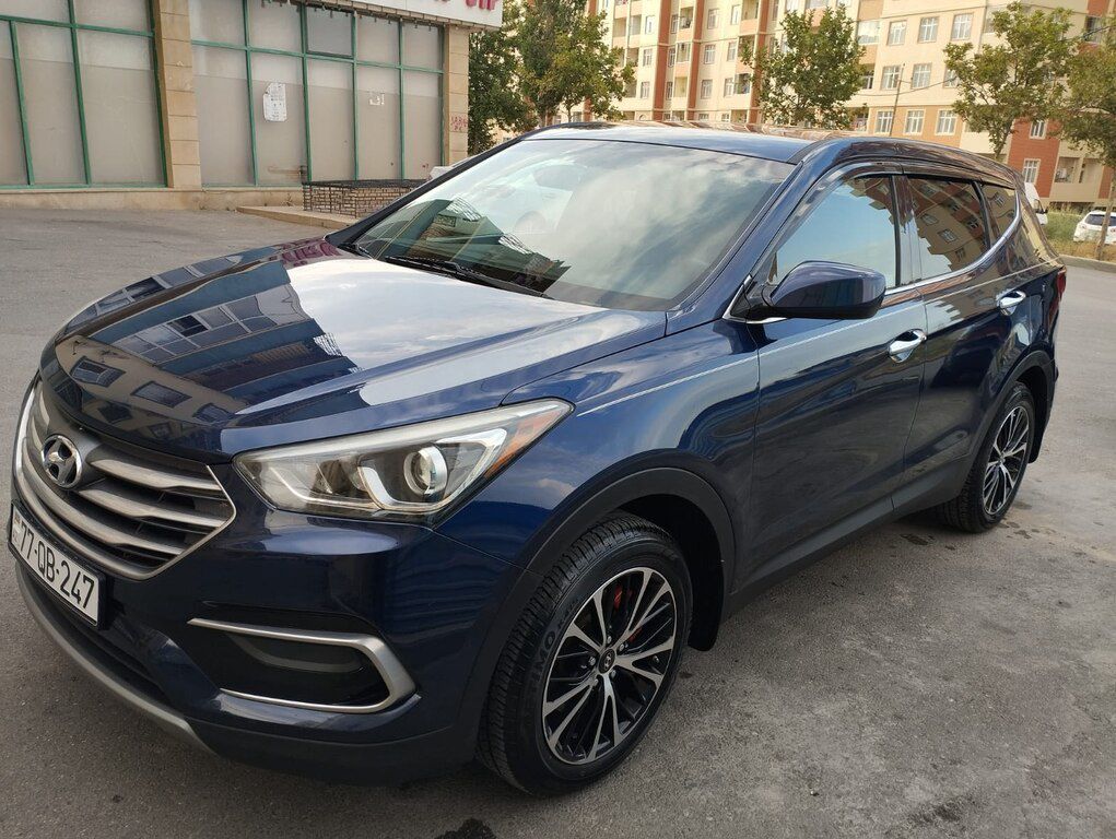 Hyundai Santa Fe, 2.4 L, 2016 il, 212 433 km — Avtomobillər, Bakı (4)