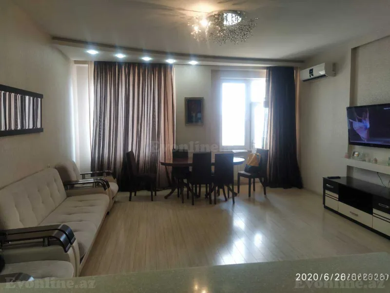 Kirayə verilir 3 otaqlı Mənzil Yeni tikili 90 m² Bakı, Nəsimi r., Memar Əcəmi m — Mənzil, Bakı (2)